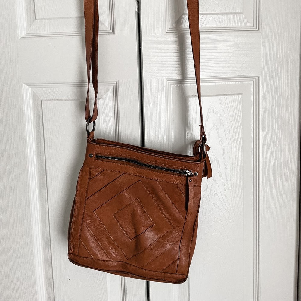 Lucky Brand leather Crossbody bag